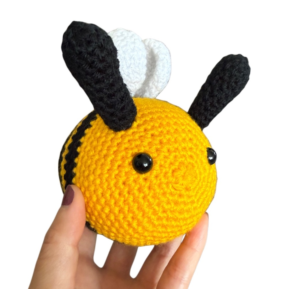 Amigurumi Crocheted Bumblebee